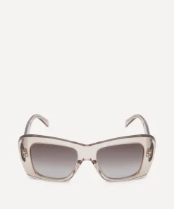 Celine Sunglasses & Glasses^3 Dots Brown Transparent Acetate Square Sunglasses