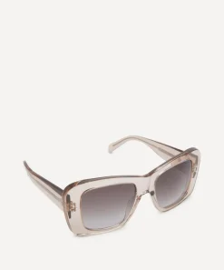 Celine Sunglasses & Glasses^3 Dots Brown Transparent Acetate Square Sunglasses