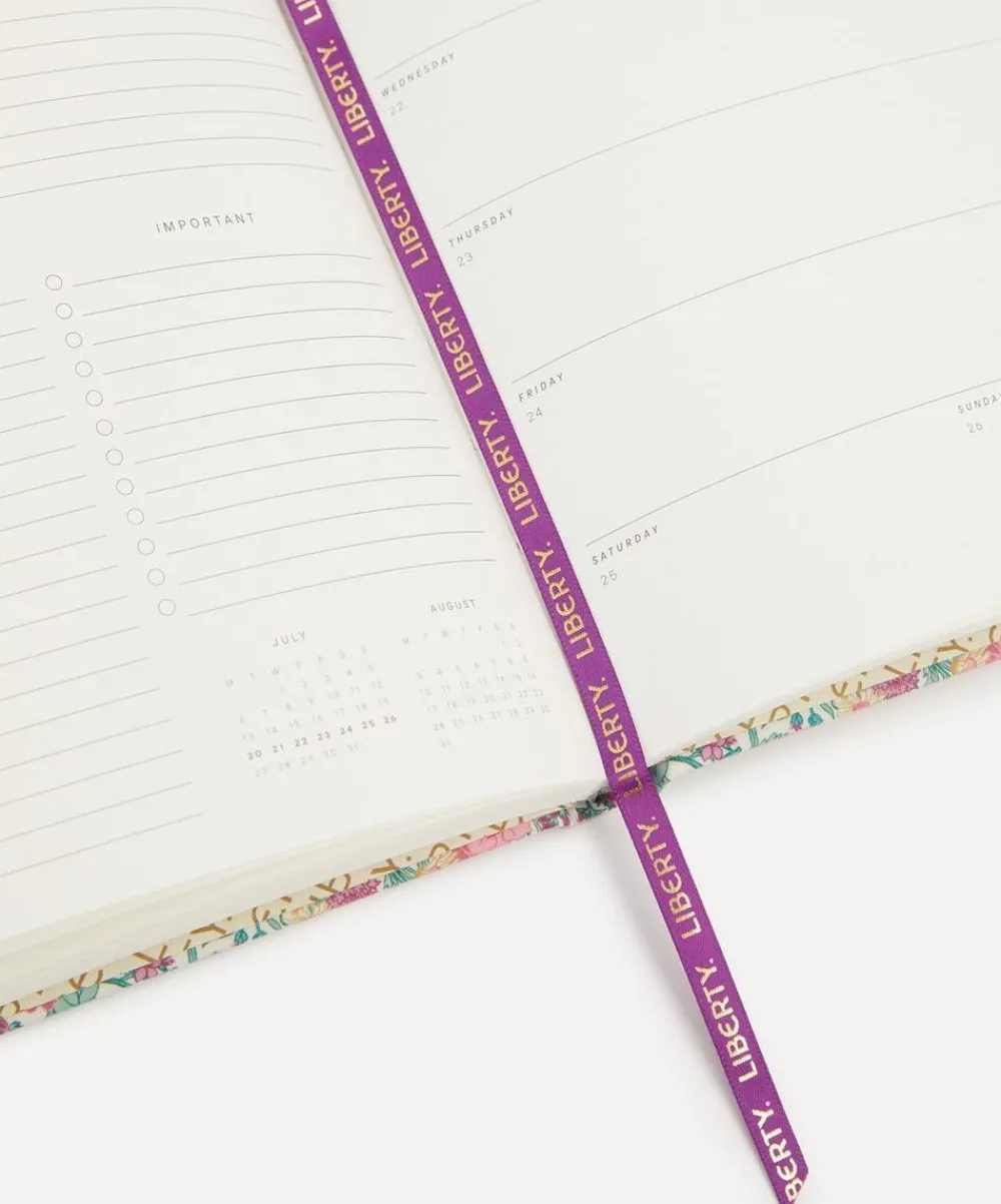Liberty Stationery And Games^2026 Fabric Diary Florence May