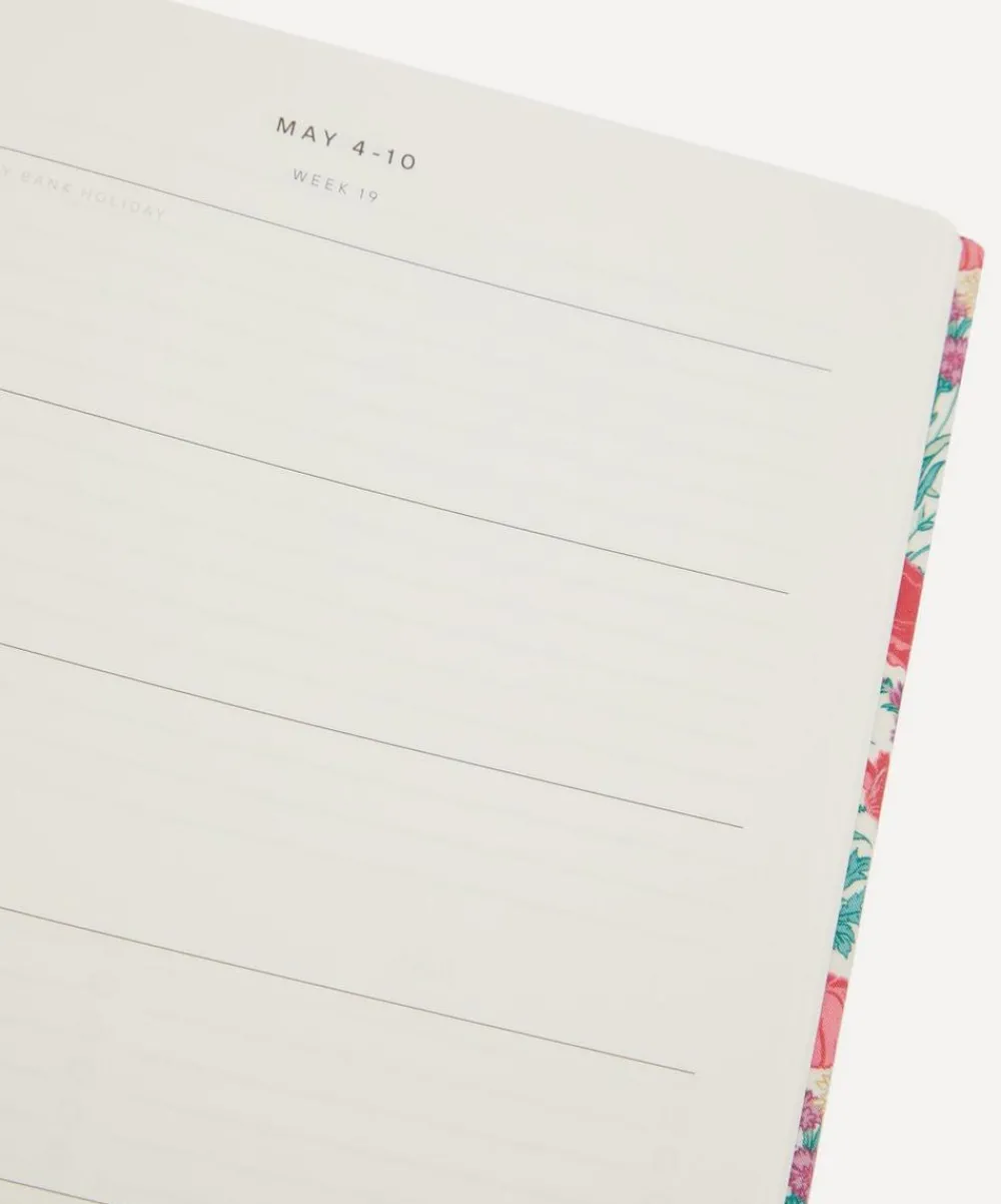 Liberty Stationery And Games^2026 Fabric Diary Florence May