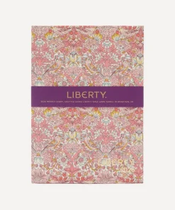 Liberty Stationery And Games^2026 Fabric Diary Strawberry Thief Spring