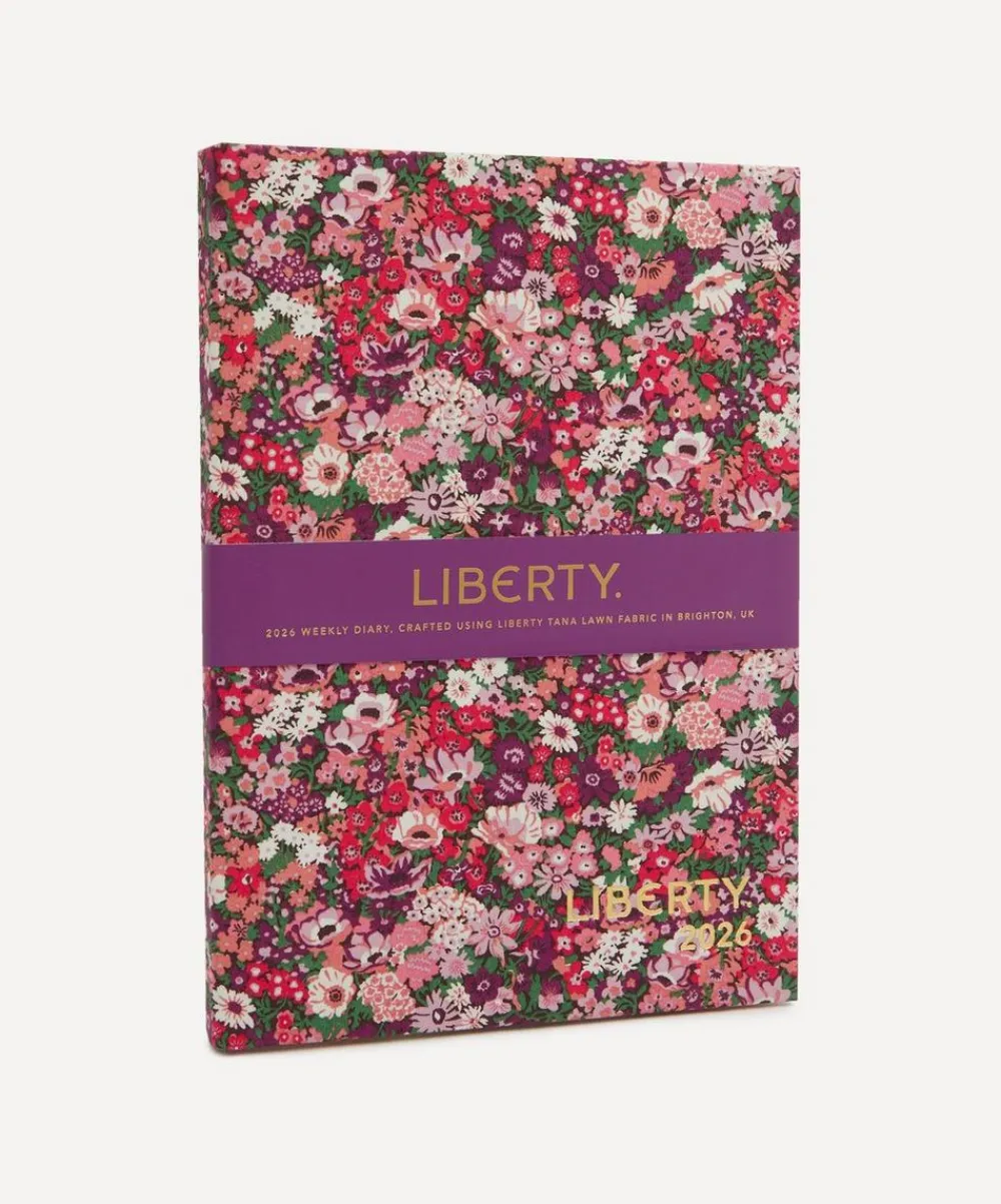 Liberty Stationery And Games^2026 Fabric Diary Thorpe Hill