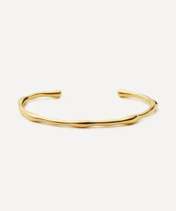 Missoma Bracelets^18 Gold-Plated Molten Cuff Bracelet