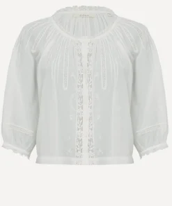 DÔEN Tops^Abigail Cotton Lace Top