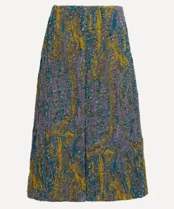 Dries Van Noten Skirts^Abstract Jacquard Skirt