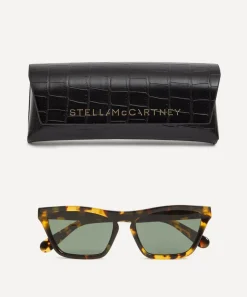 Stella McCartney Sunglasses & Glasses^Acetate Cat-Eye Sunglasses