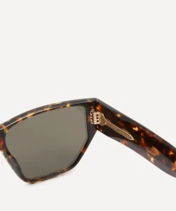 Isabel Marant Sunglasses & Glasses^Acetate Rectangular Cat Eye Havana Sunglasses