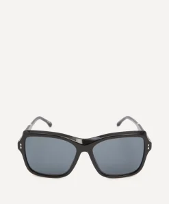 Isabel Marant Sunglasses & Glasses^Acetate Square Black Sunglasses