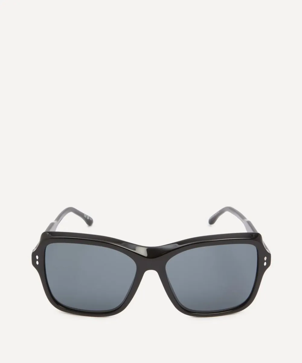 Isabel Marant Sunglasses & Glasses^Acetate Square Black Sunglasses