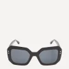 Isabel Marant Sunglasses & Glasses^Acetate Square Geometric Black Sunglasses