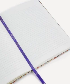 Liberty Stationery And Games^Adelajda Print Cotton A5 Lined Notebook