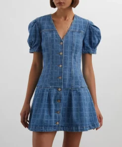 Damson Madder Dresses^Adeline Denim Mini Dress