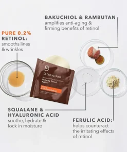 Dr. Dennis Gross Skincare Cleansers & Toners^Advanced Retinol and Ferulic Perfectly Dosed Treatment Pack of 8