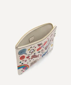Anya Hindmarch Stationery And Games^All Over Stickers Laptop Case