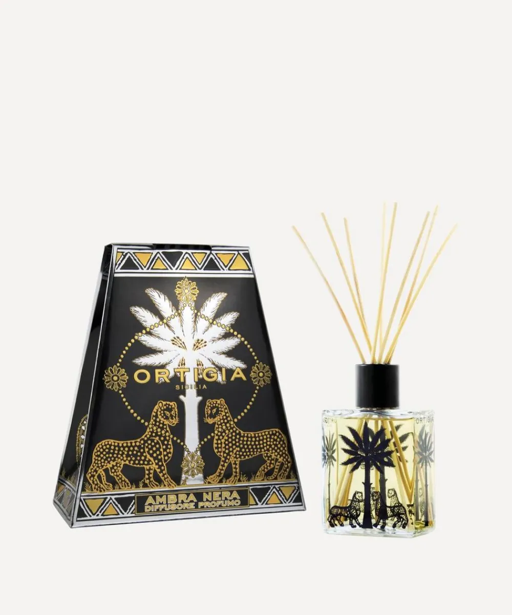 Ortigia Candles & Candle Holders^Ambre Nera Perfume Diffuser 200ml