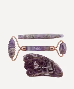 Dimple Amani Tools & Accessories^Amethyst Violet Guasha and Roller Set with Reflex Pen