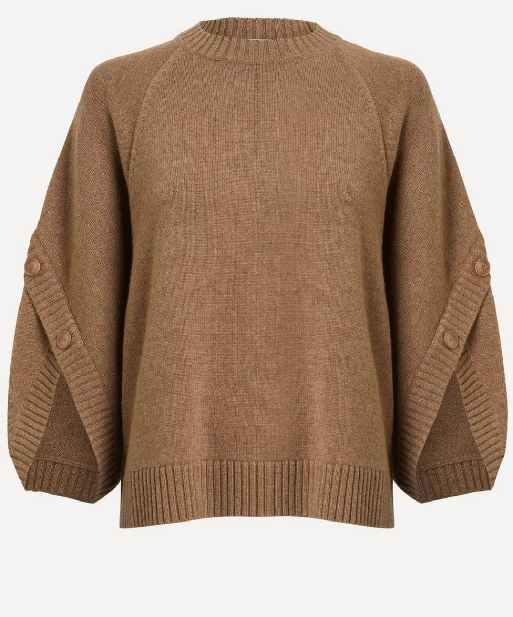 Max Mara Knitwear^Ampex Oversized Wool-Cashmere Jumper