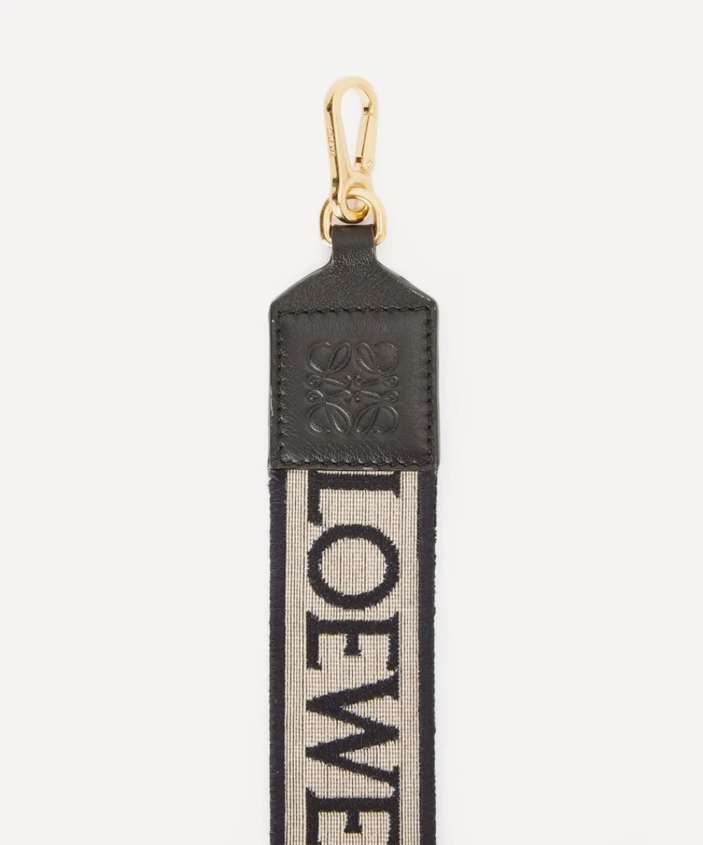 Loewe Bags^Anagram Jacquard and Calfskin Strap