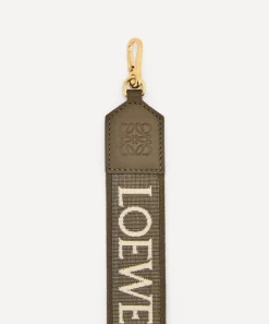Loewe Bags^Anagram Jacquard and Calfskin Strap
