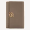 Loewe Travel Accessories^Anagram Small Vertical Leather Wallet