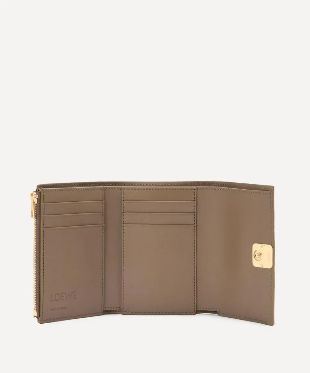 Loewe Travel Accessories^Anagram Small Vertical Leather Wallet