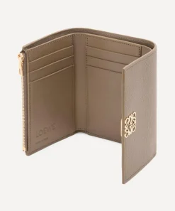 Loewe Travel Accessories^Anagram Small Vertical Leather Wallet
