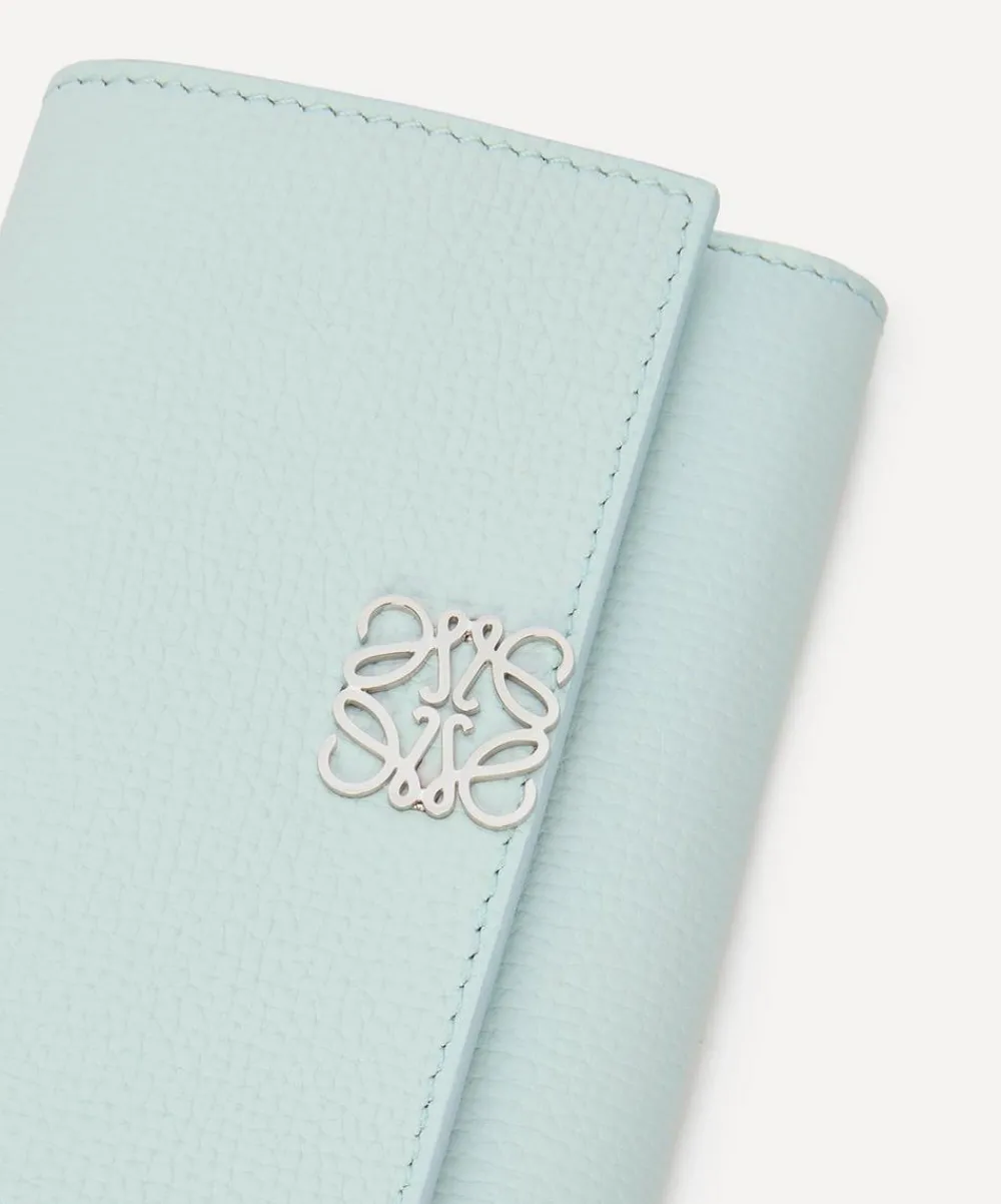 Loewe Travel Accessories^Anagram Small Vertical Leather Wallet