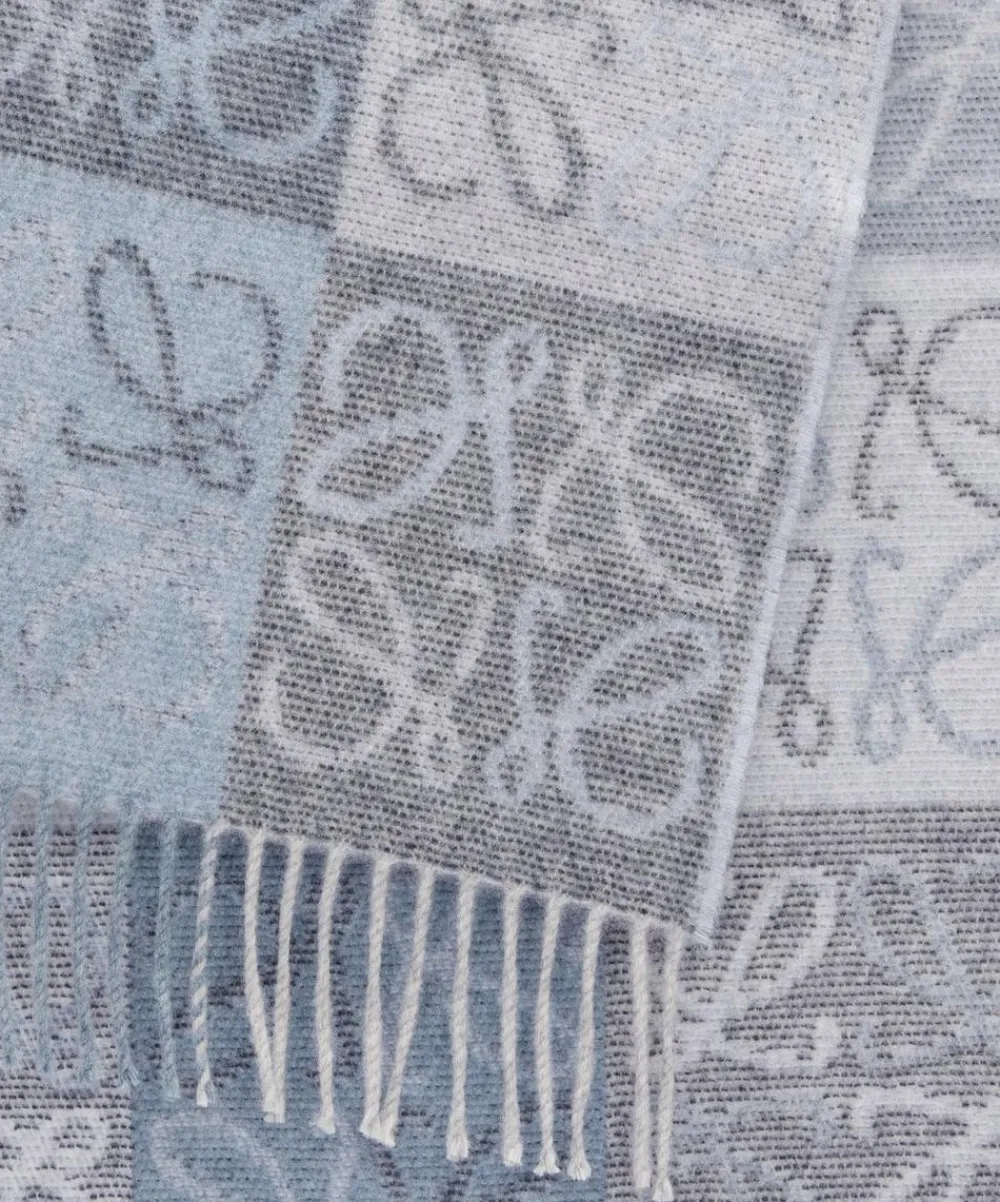 Loewe Scarves^Anagram Wool-Blend Scarf