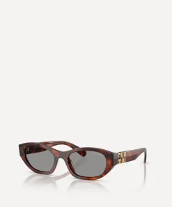 Miu Miu Sunglasses & Glasses^Angular Sunglasses
