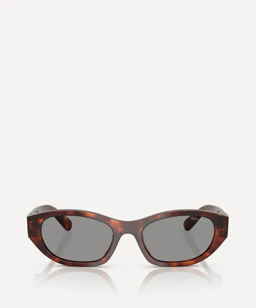 Miu Miu Sunglasses & Glasses^Angular Sunglasses