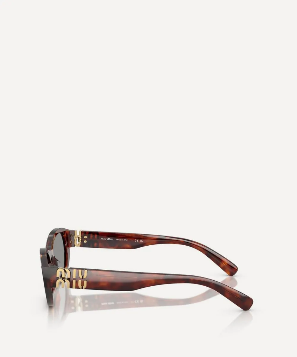 Miu Miu Sunglasses & Glasses^Angular Sunglasses