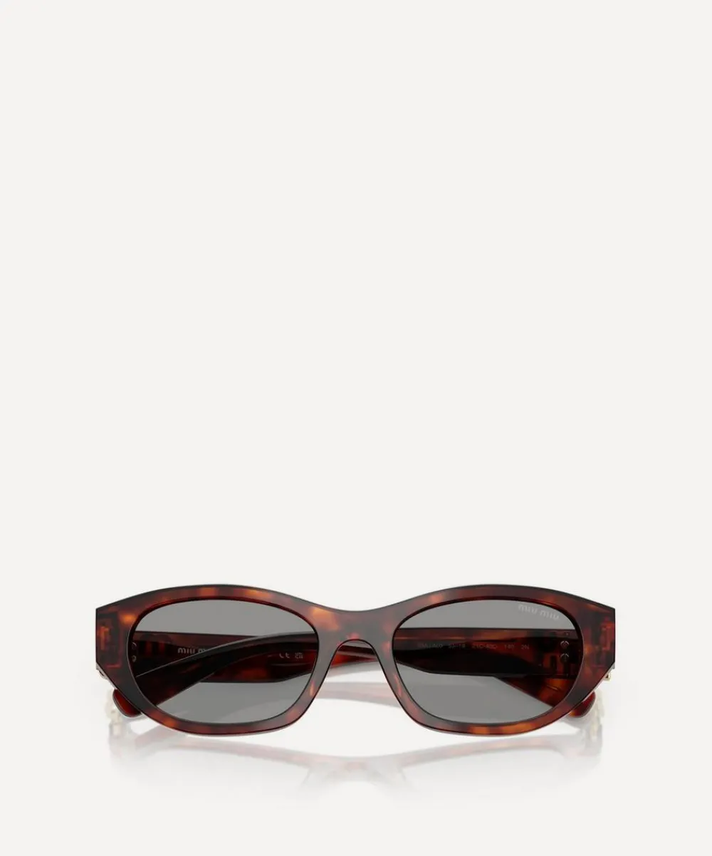 Miu Miu Sunglasses & Glasses^Angular Sunglasses