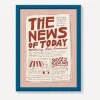 PSTR Studio Wall Art^Anouk van Cleef The News of Today Framed Print