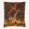 By Walid Cushions^Antique Fauna Textile Cushion 1408