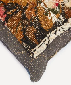 By Walid Cushions^Antique Floral Textile Cushion 1429