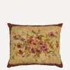 By Walid Cushions|Living Room^Antique Floral Textile Cushion 1305