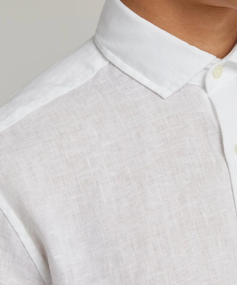 Frescobol Carioca Shirts^Antonio Linen Shirt