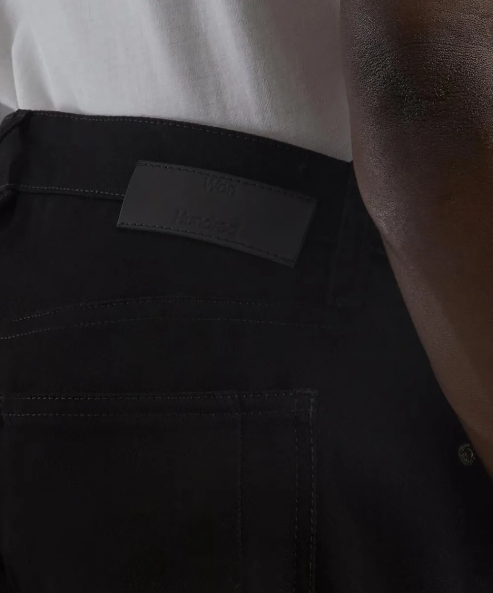 Won Hundred Jeans^Archer Rinse Black Relaxed Slim-Fit Jeans
