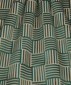 Liberty Interiors Furnishing Fabrics^Archive Geo Marsden Velvet in Jade Stone