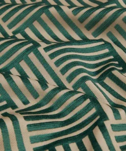 Liberty Interiors Furnishing Fabrics^Archive Geo Marsden Velvet in Jade Stone
