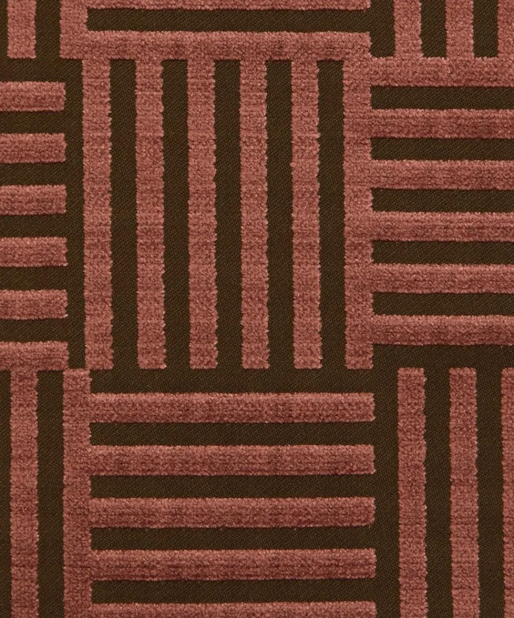 Liberty Interiors Furnishing Fabrics^Archive Geo Marsden Velvet in Sloe