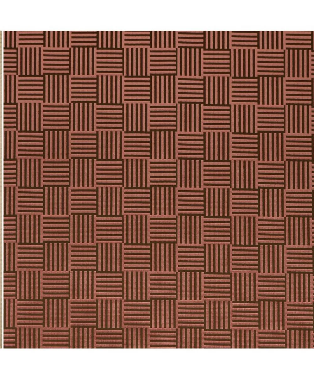 Liberty Interiors Furnishing Fabrics^Archive Geo Marsden Velvet in Sloe