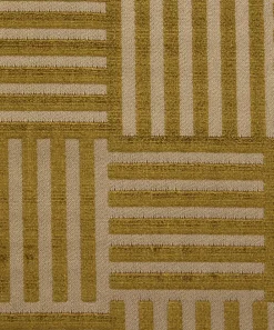 Liberty Interiors Furnishing Fabrics^Archive Geo Marsden Velvet in Kelp