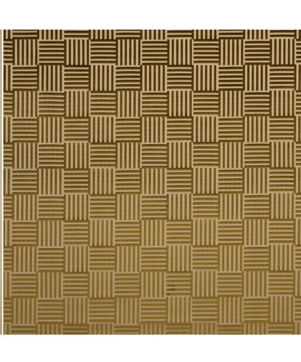 Liberty Interiors Furnishing Fabrics^Archive Geo Marsden Velvet in Kelp
