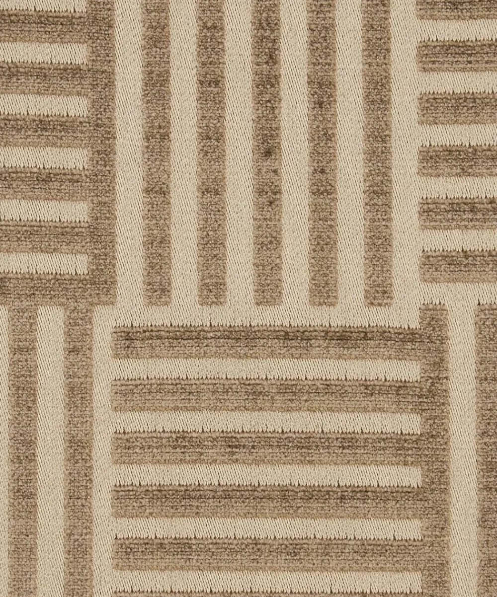 Liberty Interiors Furnishing Fabrics^Archive Geo Marsden Velvet in Pewter