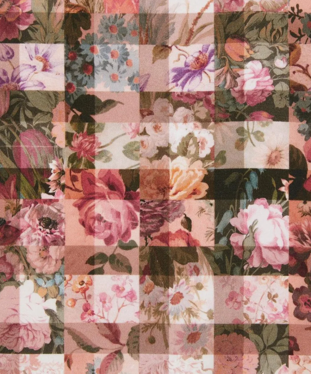 Liberty Fabrics Crepe De Chine^Archive Gingham Crepe de Chine