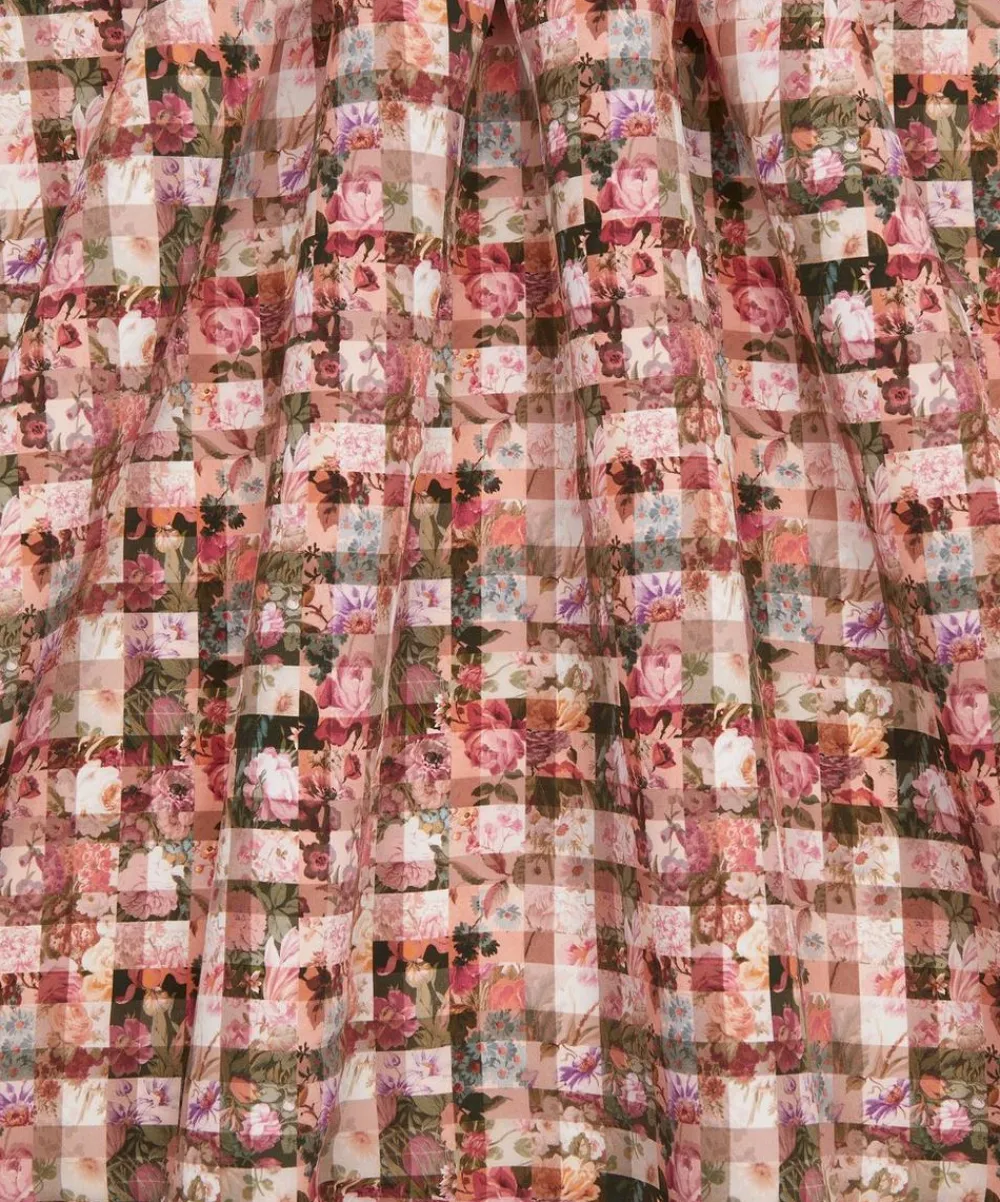 Liberty Fabrics Crepe De Chine^Archive Gingham Crepe de Chine