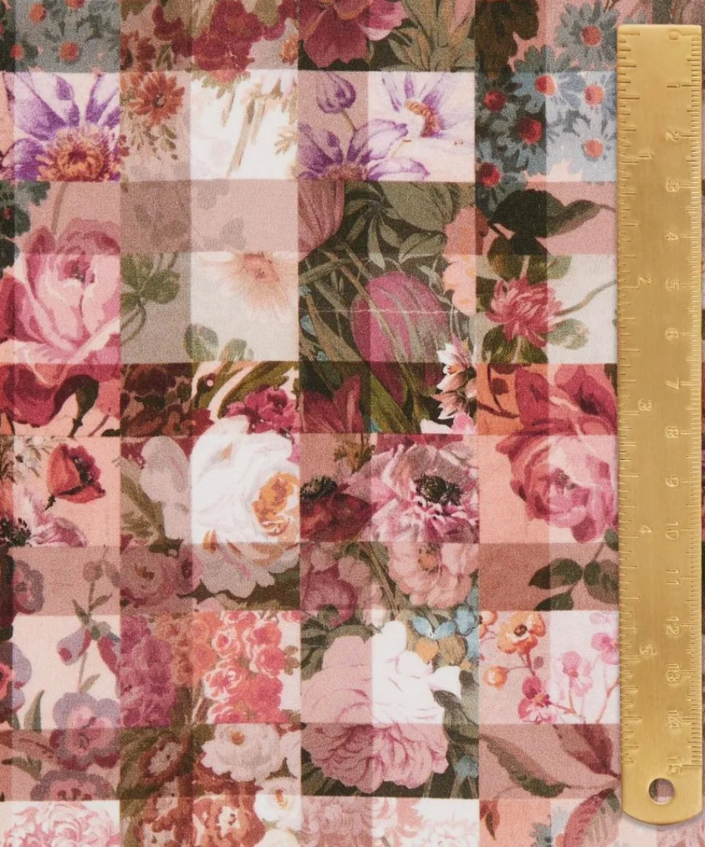 Liberty Fabrics Crepe De Chine^Archive Gingham Crepe de Chine