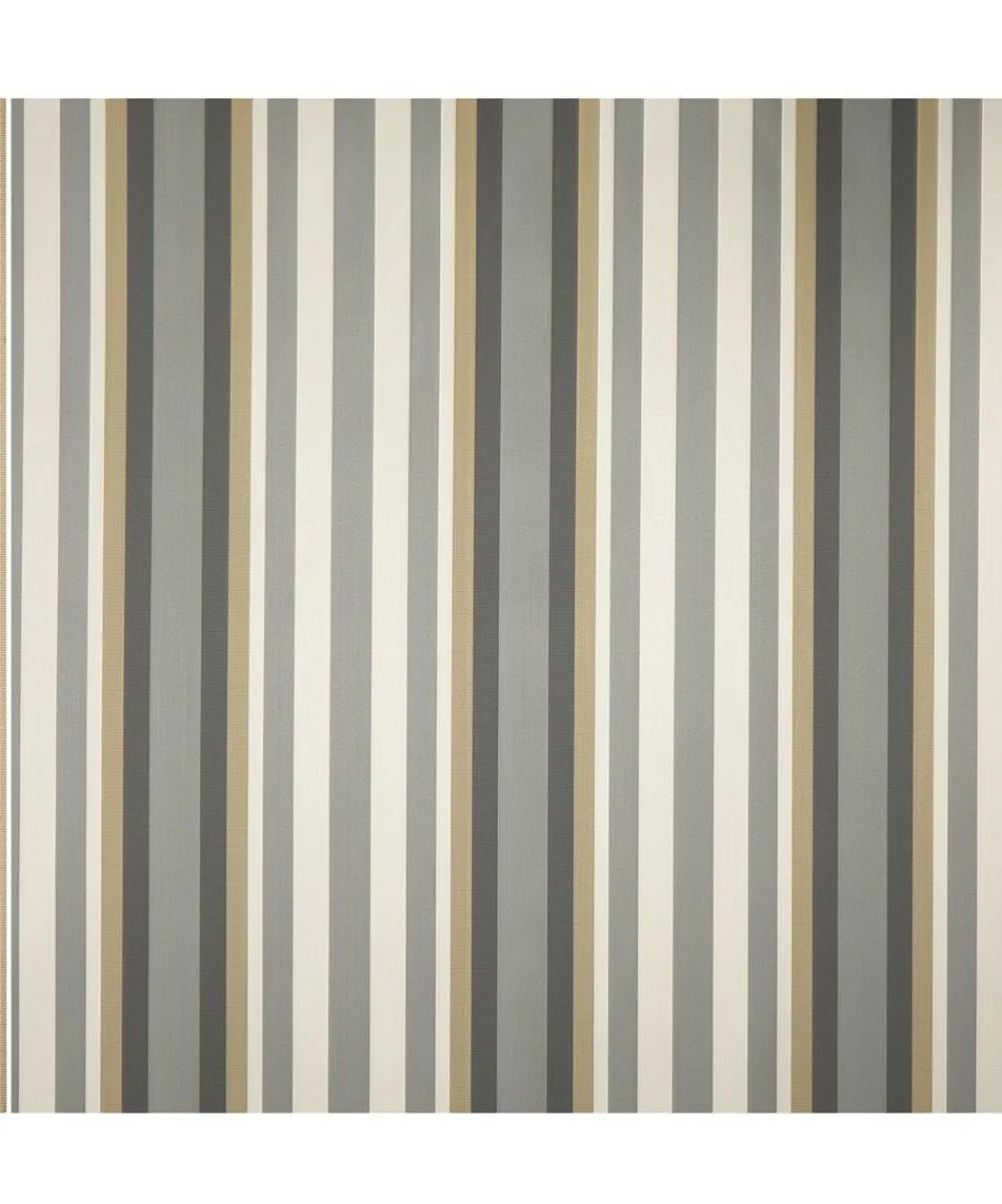 Liberty Interiors Furnishing Fabrics^Arlo Stripe in Pewter