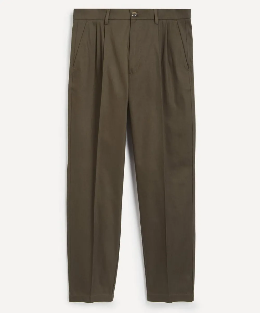 Barena Trousers^Army Nerio Cotton Trousers